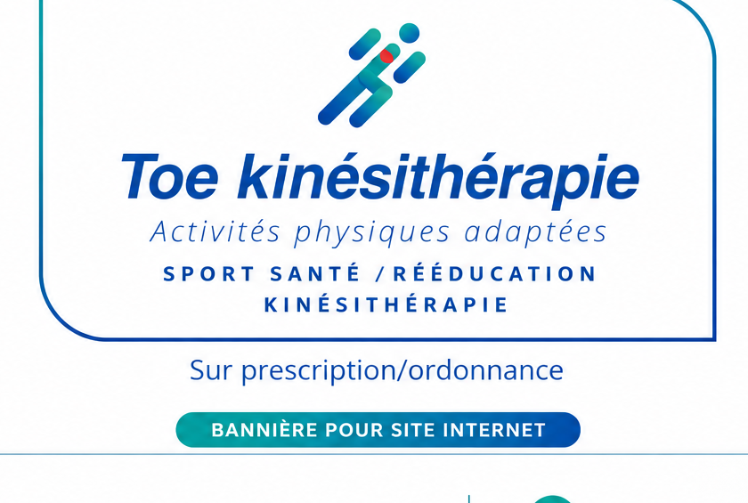 Identité visuelle Toé kinésithérapie
